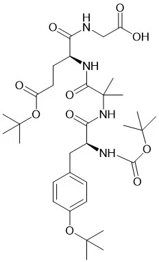 Boc-Tyr(tBu)-Aib-Glu(OtBu)-Gly-OH