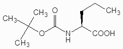 Boc-nva-oh [cas no . 53308-95-5]